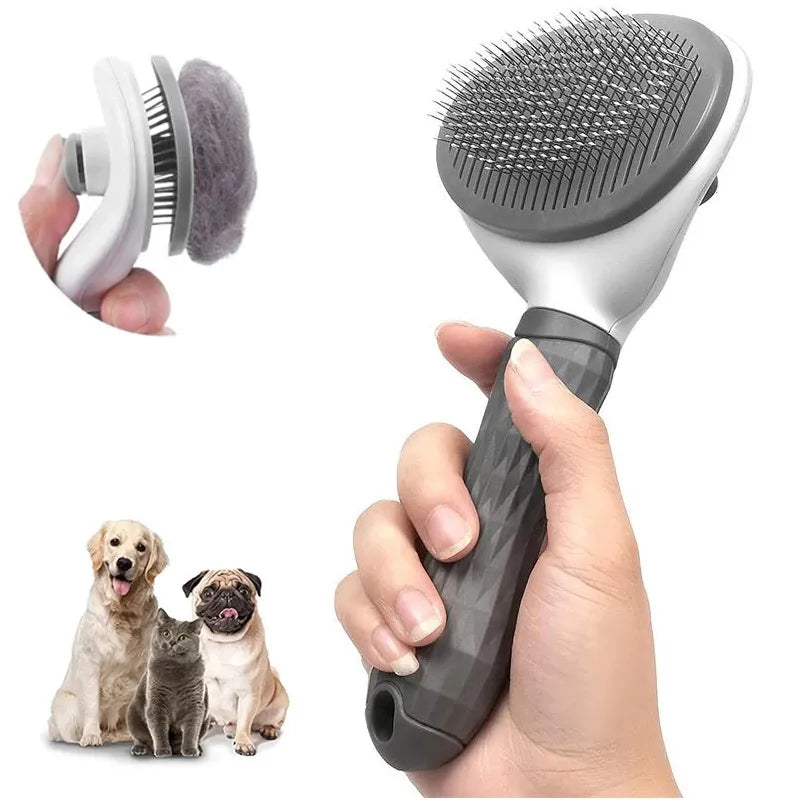 Self Cleaning Dog Brush