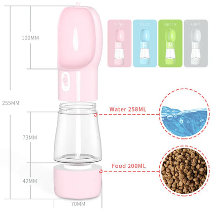 Portable Water Bottle and Feeder